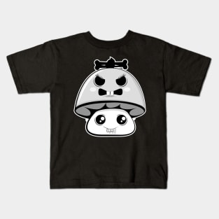 B&W Fungus Among Us Kids T-Shirt